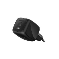 Belkin BOOST CHARGE PRO Duální 50W USB-C Power Delivery GaN PPS nástěnná nabíječka, černá