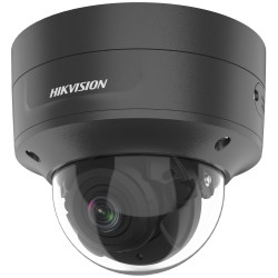 Hikvision DS-2CD2746G2-IZS(2.8-12mm) C BLACK - 4MPix IP Dome AcuSense kamera; IR 40m, Audio, Alarm, IK10, černá