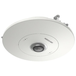 Hikvision DS-2CD6365G0E-S RC(1.27MM) - 6MPix IP Fisheye zápustná kamera; Audio, Alarm, mikrofon