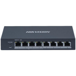 Hikvision DS-3E0508P-O - Switch 8x 10 100 1000Mbit (4x Gb PoE), 60W