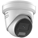 Hikvision DS-2CD2347G2-LSU SL(2.8mm)(C) - 4MPix IP Turret ColorVu AcuSense kamera; LED 30m, WDR 130dB, A A, Blikač