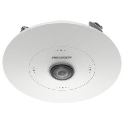 Hikvision DS-2CD6365G1-S RC(1.16mm) - 6MPix IP Fisheye zápustná kamera; Audio, Alarm, mikrofon