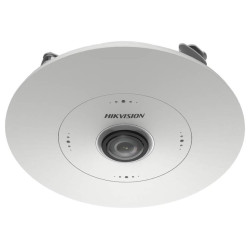 Hikvision DS-2CD63C5G1-S RC(1.29mm) - 12MPix IP Fisheye zápustná kamera; Audio, Alarm, mikrofon