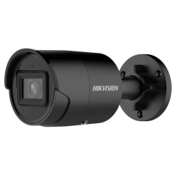 Hikvision DS-2CD2046G2-IU(2.8mm)(C)(BLACK) - 4MPix IP Bullet AcuSense kamera; IR 40m, mikrofon, černá