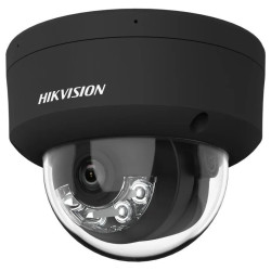 Hikvision DS-2CD2167G2H-LISU(2.8mm) eF BLACK - 6MPix IP Dome Hybrid ColorVu AcuSense kamera; LED IR 30m, 130dB, A A,IP67