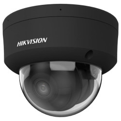 Hikvision DS-2CD2186G2H-ISU(2.8mm)(eF) BLACK 8Mpix IP Dome Acusense kamera; IR 30m, Audio, Alarm, 130 dB WDR, IP67, IK10