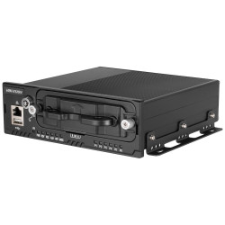 Hikvision NVR AE-MN5043(RJ-45) - 4+4 kanálový mobilní NVR, 2x HDD SSD, Audio, VGA, GPS