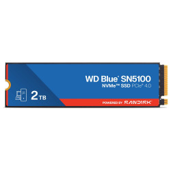 WD Blue SN5100 2TB SSD Powered by SANDISK NVMe M.2 PCIe Gen4 Interní chladič M.2 2280