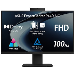 ASUS ExpertCenter P400 AiO P440VAK-BPC045XA 23,8" IPS 1920 x 1080 i3-1315U 8 GB 512 GB Intel UHD W11P EDU