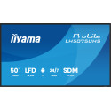 50" iiyama LH5075UHS-B2AG:VA,4K UHD,Android,24 7