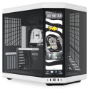 HYTE skříň Y70 Touch Infinite Panda 14,9" dotykový displej levé a přední sklo Riser PCIe 4.0 bez zdroje