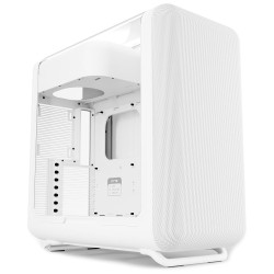 HYTE skříň X50 Snow White prosklená zaoblená bočnice bez zdroje 1x USB-C 2x USB-A