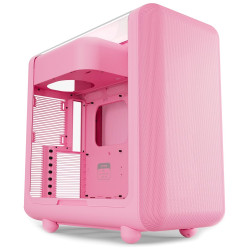 HYTE skříň X50 Strawberry Milk prosklená zaoblená bočnice bez zdroje 1x USB-C 2x USB-A