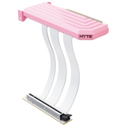 HYTE Riser PCI-E 5.0 Strawberry Milk barevný kryt Délka: 200mm