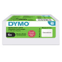 Dymo papírové štítky 70mm x 54mm, bílé, na diskety, 6 x 320 ks, 2234188, 6 rolí v balení, cena za balení