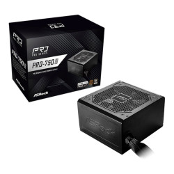ASROCK zdroj PRO-750B, 750W, 80Plus Bronze, 120 mm, ATX 3.1