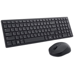 DELL KM555 Anglická UK bezdrátová tichá klávesnice + myš USB černá
