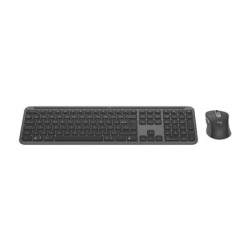 Logitech Signature Slim Combo MK950 for Business - Sada klávesnice a myši - bezdrátový - Bluetooth 5.1 LE - QWERTY - US mezinárodní - grafit