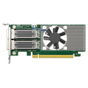 QNAP QXG-100G2SF-BCM Dual port per 100GbE Network adapter; 2 x QSFP28