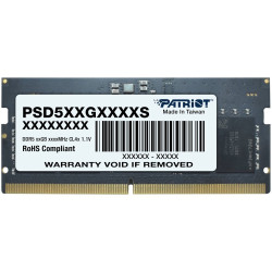 PATRIOT Signature Line 12GB DDR5 5600MT s SO-DIMM CL46 1,1V