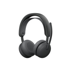Logitech Zone Wireless 2 ES for Business - Náhlavní souprava - náhlavní - Bluetooth - bezdrátový, kabelové - odstranení šumu - USB-C - grafit - certifikováno pro Microsoft Teams