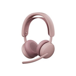 Logitech Zone Wireless 2 ES - Náhlavní souprava - náhlavní - Bluetooth - bezdrátový, kabelové - odstranení šumu - USB-C - růžová - certifikováno pro Microsoft Teams