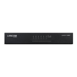 LANCOM 2100EF - Brána SD-WAN - s optickým fiberem a Ethernetem - 1GbE, 2.5GbE - 1U - spravování cloudem - montáž na stul do skríne