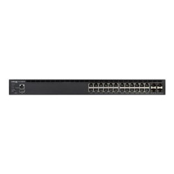 LANCOM XS-4530YUP - Prepínac - stackable, multi-gigabit, for medium, data intensive infrastructures - L3 - rízený - 12 x 100 1000 2.5G (PoE++) + 12 x 1000 2.5G 5G 10GBase-T (PoE++) + 4 x 25 Gigabit SFP28 + 2 x 100 Gigabit QSFP28 (uplink stacking) - proudení vzduchu zpredu dozadu - Lze montovat do rozvadece - PoE++ (720 W) - pro LANCOM SFP-LX-LC1, SFP-LX-LC10, SFP-SR-LC25, SFP-SR-MPO100, SFP-SR-MPO40