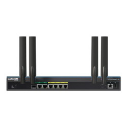 LANCOM 1930EF-5G - Smerovac - WWAN 4portový switch - 1GbE - porty WAN: 2 - 5G, 4G, 3G - Lze montovat do rozvadece - pro P N: 60183, 60184, 60185, 60186, 60199, 60200, 60201, 60207, 61234, 61652, 61653, 62225