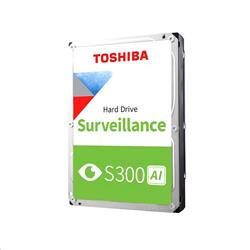 Toshiba interní HDD 10TB S300 AI Surveillance (CMR) 3.5" SATA 512MB 7200RPM BULK OEM