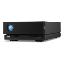 LaCie 1big Dock - Pole pevných disku - 30 TB - 1 zásuvky (SATA-600) - HDD 30 TB x 1 - USB 3.0, Thunderbolt 3 (externí) - s 5 let Rescue Data Recovery Service Plan