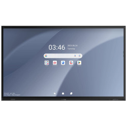 ViewSonic Flat Touch Display IFP8663-1C 86" 4K UHD,50 multi-point PCAP,9H,450nits, 16G RAM 128G,HDMI,DP,USB,RJ45, RS232