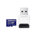 Samsung micro SDXC 512GB 180MBps USB 3.0 USB-A Class 10 + Adaptér Modrá