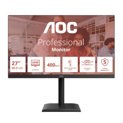AOC U27E4CV 27" IPS 4K UHD 60Hz 4ms Černá 5R