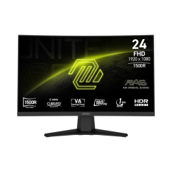 MSI MAG 244C Gaming monitor 23,6" VA zakřivený FHD 180Hz 1ms DP HDMI černá