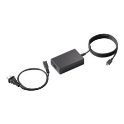 Logitech - Napájecí adaptér - AC USB-C - 100 watt - 5 A (USB-C) - Evropa, Strední Východ a Asie
