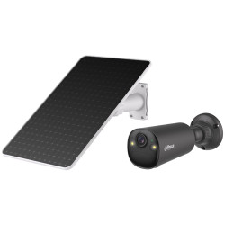 DAHUA IP kamera KIT BF4CA-0210B bullet Wi-Fi 4Mpix obj. 2,1mm H.265 krytí IP66 IR až 20m + 8W solár panel (černý)