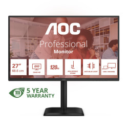 AOC Q27E4CV 27" IPS QHD 120Hz 4ms Černá 5R