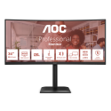 AOC LCD CU34E4CV 34" zakřivený VA 3440x1440@120Hz 4ms 350cd 2xHDMI DP 4xUSB 2xUSB-C RJ45 Repro HAS 5 let