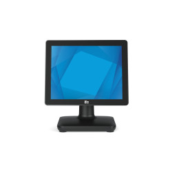 EloPOS 15-Inch 4:3 W10 i5 8GB 128GB PCAP Zero-Bezel Antiglare Black No Stand Wall Mount I O Hub