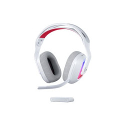 Logitech G Astro A20 X - Náhlavní souprava - plná velikost - Bluetooth LIGHTSPEED - bezdrátový, kabelové - USB-A, USB-C - bílá