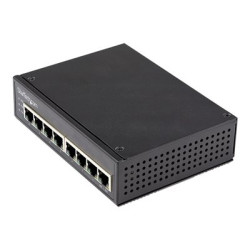 Startech Industrial 8 Port Gigabit PoE Switch, 30W, Power Over Ethernet Switch, Gigabit Ethernet GbE PoE+ Unmanaged Switch, Rugged High Power Gigabit Network Switch IP-30, -40C to 75C - Gigabit Ethernet PoE (IESC1G80UP) - Prepínac - nerízený - 8 x 10 100 1000 (PoE+) - lze montovat na konzolu DIN, pro pripevnení na zed - PoE+ (200 W) - DC napájení