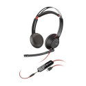 Poly Blackwire 5220 náhlavní souprava, 3.5 mm jack + USB-C A adaptér, stereo