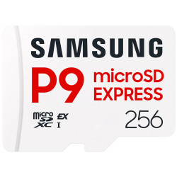 SAMSUNG P9 Express microSDXC 256GB CL10 UHS-I U3 A1 V30