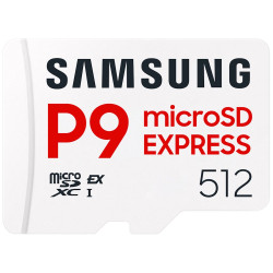 SAMSUNG P9 Express microSDXC 512GB CL10 UHS-I U3 A1 V30