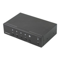 Startech Multi-Input to HDMI Converter Switch - DisplayPort, VGA and Dual-HDMI to HDMI Switch - Priority and Automatic Switch - 4K (HDVGADP2HD) - Spínac video audio - desktop - pro P N: BOX4CABLE