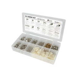Startech Deluxe Assortment PC Screw Kit - Screw Nuts and Standoffs - Screw kit - PCSCREWKIT - Sada šroubu