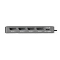 Startech - Dokovací stanice - USB-C Displayport - 4 x DP - kompatibilní s TAA