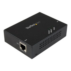 Startech 1 Port Gigabit PoE+ Extender 802.3at & 802.3af - 100m (330ft) - Power over Ethernet Extender - PoE Repeater Network Extender (POEEXT1GAT) - Opakovac - 1GbE - 10Base-T, 100Base-TX, 1000Base-T - až 100 m - pro P N: ST12MHDLANU