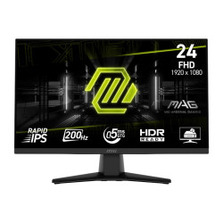 MSI MAG 242F 23,8" IPS FHD 200Hz 0,5ms Černá 3R